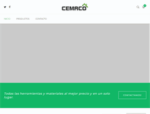 Tablet Screenshot of cemaco.com.ar